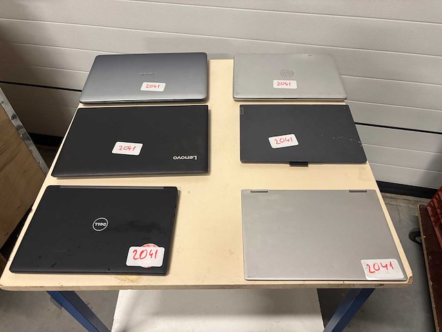 Partij laptops 6x - afbeelding 3 van  5