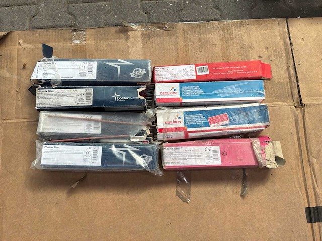 Partij laselektroden - afbeelding 1 van  14