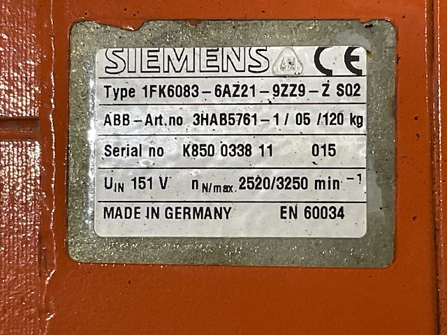 Partij lasrobot motoren - afbeelding 6 van  7