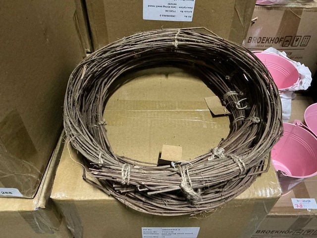 Partij lata string small round natural ø32cm (396x) - afbeelding 4 van  7