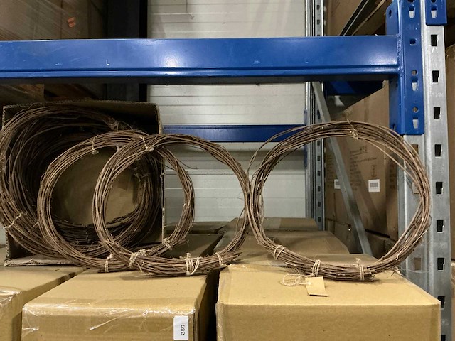 Partij lata string small round natural (504x) - afbeelding 1 van  4