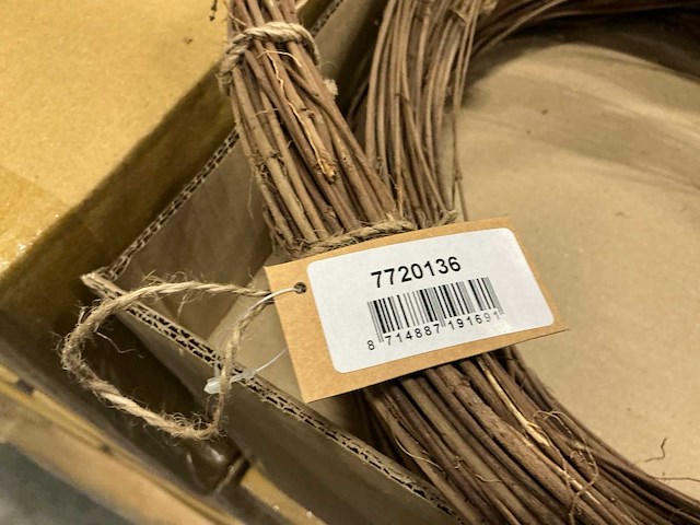 Partij lata string small round naturel (288x) - afbeelding 2 van  4