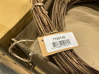 Partij lata string small round naturel (288x) - afbeelding 2 van  4