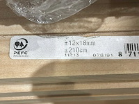 Partij latten 12x18 mm - afbeelding 2 van  3