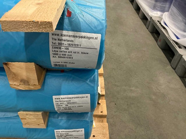 Partij ldpe vellen op rol - afbeelding 3 van  3