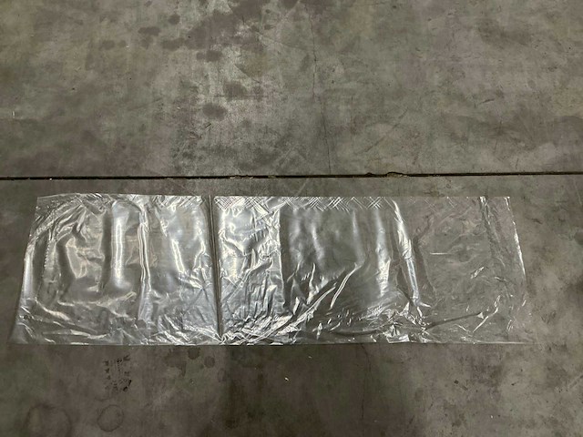 Partij ldpe zakken 134x41cm transparant (10000x) - afbeelding 1 van  2