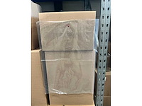 Partij ldpe zakken transparant 50x70cm 0.050mm (2000x) - afbeelding 2 van  4