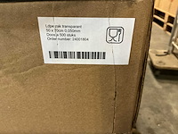 Partij ldpe zakken transparant 50x70cm 0.050mm (2000x) - afbeelding 4 van  4