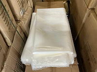Partij ldpe zakken transparant 60x150cm 0. 100mm (1100x) - afbeelding 2 van  4