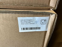 Partij ldpe zakken transparant 60x150cm 0. 100mm (1100x) - afbeelding 4 van  4