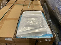 Partij ldpe zakken transparant 60x150cm 0.100mm (3200x) - afbeelding 1 van  2