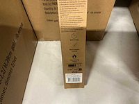 Partij led candles wax gold rib ø2,2xh29cm 2/set (180x) - afbeelding 1 van  3