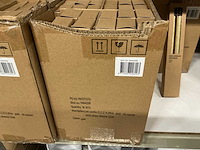 Partij led candles wax gold rib ø2,2xh29cm 2/set (180x) - afbeelding 3 van  3