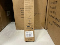 Partij led candles wax pink rib ø2,2xh29cm 2/set (180x) - afbeelding 1 van  2