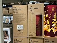 Partij led christmas light d9/h20cm red with timer (38x) - afbeelding 4 van  4