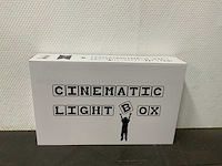 Partij led cinema lightbox (20x) - eigen teksten maken - afbeelding 2 van  9