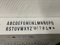 Partij led cinema lightbox (20x) - eigen teksten maken - afbeelding 7 van  9