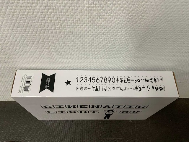 Partij led cinema lightbox (20x) - eigen teksten maken - afbeelding 3 van  9