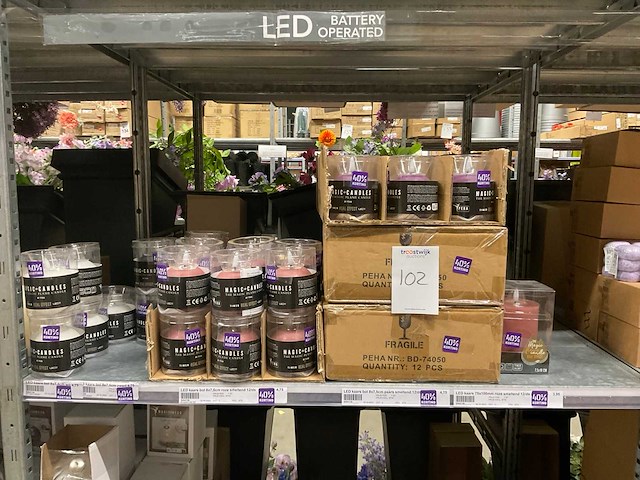 Partij led en geurkaarsen - afbeelding 10 van  13