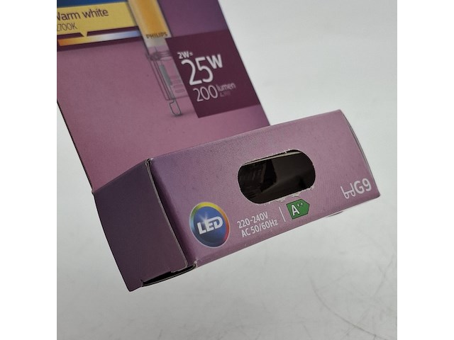 Partij led lampjes phillips, warm white 2700k - afbeelding 3 van  5