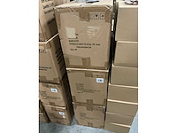 Partij led wax candles rustique grey rib sets met remote control, timer (72x) - afbeelding 2 van  6