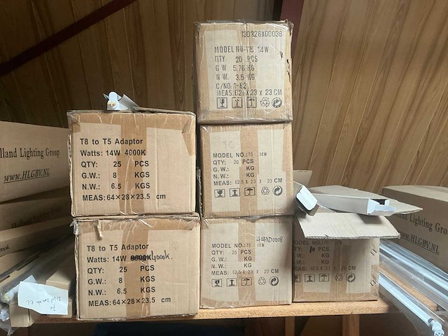 Partij ledverlichting, armaturen en ledspots o.a. hlg - afbeelding 34 van  46