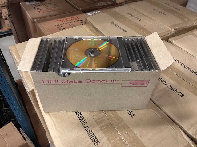 Partij lege cd’s (500x) - afbeelding 1 van  2