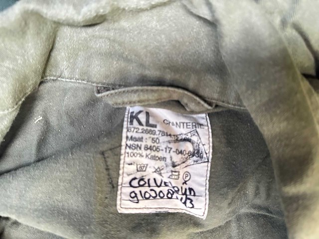 Partij legeroveralls - afbeelding 3 van  3