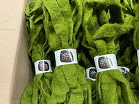 Partij lehner 100% wool stylit organic band groen (58x) - afbeelding 2 van  3