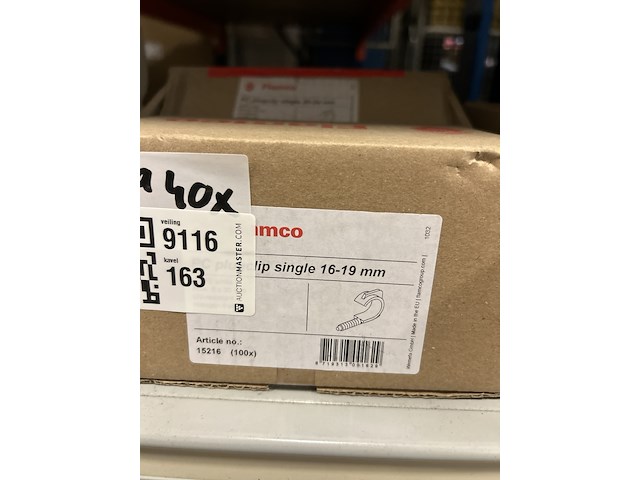 Partij leidingfittingen en clips w.o. flamco - afbeelding 5 van  6