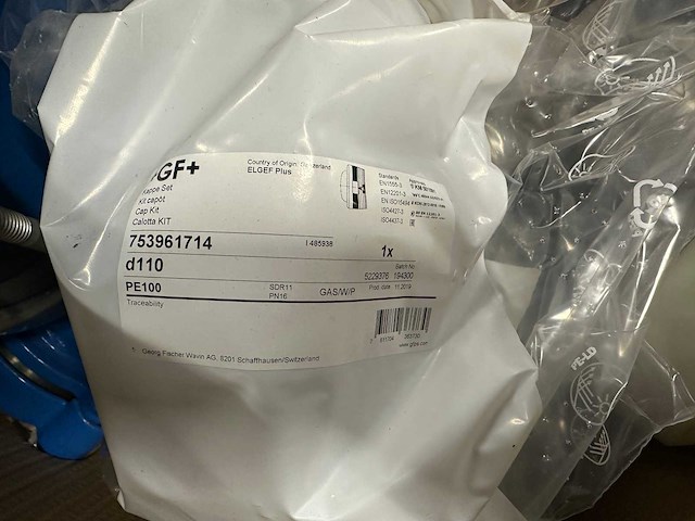 Partij leidingkoppelingen & appendages & kleppen (mix) (603kg) - afbeelding 4 van  9