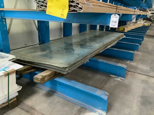 Partij lengtes aluminium profielen - afbeelding 5 van  11