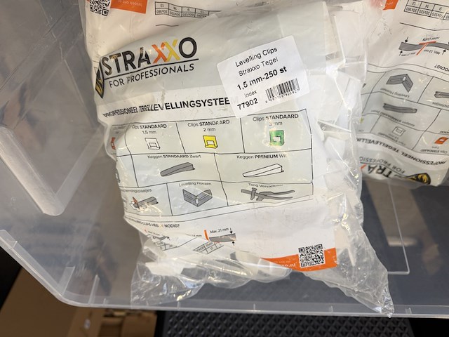 Partij levelling clips straxxo - afbeelding 3 van  4