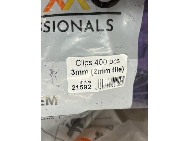 Partij levelling clips, tegelclips w.o. rubi, straxxo - afbeelding 3 van  11