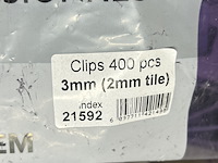 Partij levelling clips, tegelclips w.o. rubi, straxxo - afbeelding 3 van  11