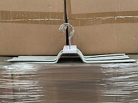 Partij levivo clothing hangers light grey (320x) - afbeelding 1 van  4