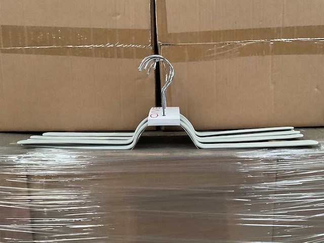 Partij levivo clothing hangers light grey (80x) - afbeelding 2 van  4
