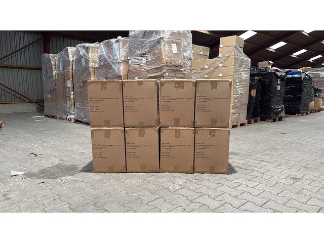 Partij levivo clothing hangers white (320x) - afbeelding 2 van  4