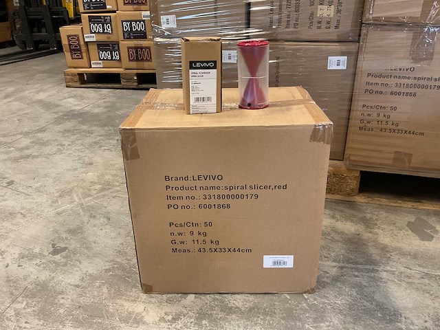 Partij levivo spiraalsnijders (750x) & levivo cone inzetstuk met mesunit (1000x) - afbeelding 2 van  7