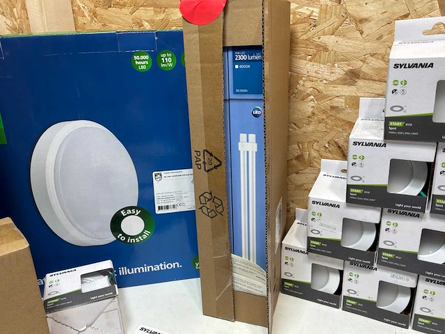 Partij lichtbronnen, wandlampen & spots - afbeelding 6 van  18