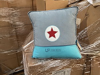 Partij lief - sierkussen - blauw (120x) - afbeelding 1 van  4