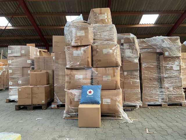 Partij lief - sierkussen - blauw (220x) - afbeelding 2 van  3