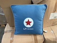 Partij lief - sierkussen - blauw (75x) - afbeelding 4 van  4