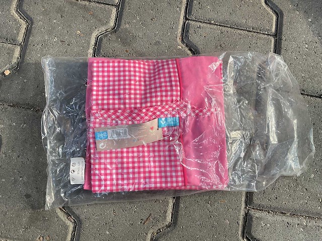 Partij lief - sierkussen - roze (200x) - afbeelding 2 van  4