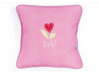 Partij lief - sierkussen - roze (200x) - afbeelding 4 van  4