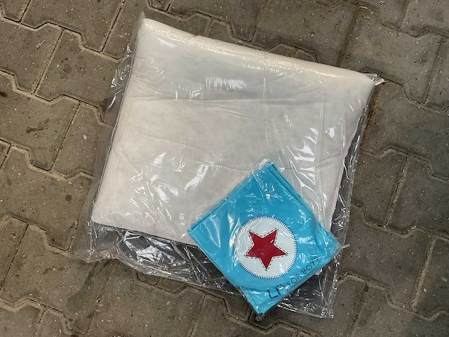 Partij lief - sierkussen - turquoise (115x) - afbeelding 1 van  4