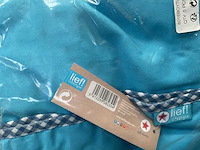 Partij lief - sierkussen - turquoise (115x) - afbeelding 2 van  4