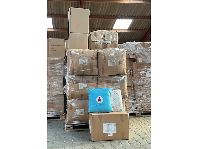 Partij lief - sierkussen - turquoise (200x) - afbeelding 1 van  4