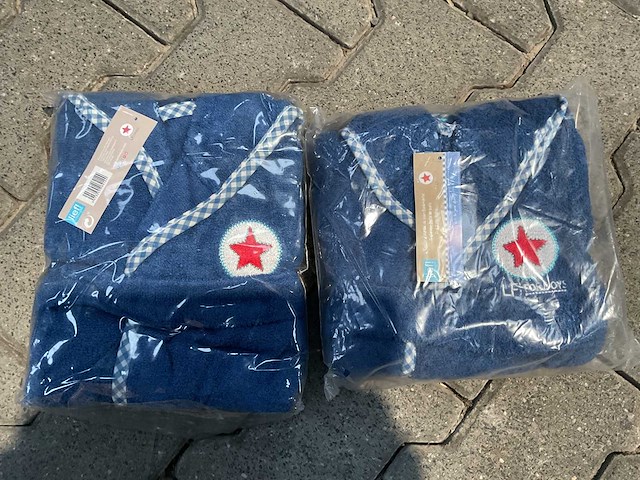 Partij lief badjas blauw (17x) - afbeelding 5 van  5