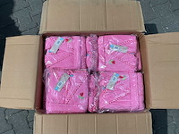 Partij lief badjassen - roze (36x) - afbeelding 2 van  4